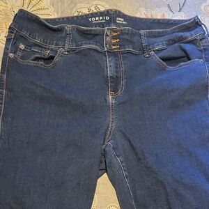 Torrid Dark Blue Jeggings